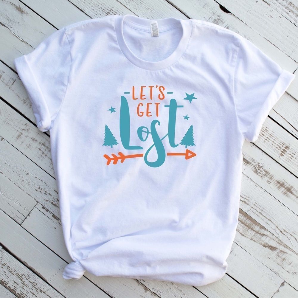Camping tee shirt